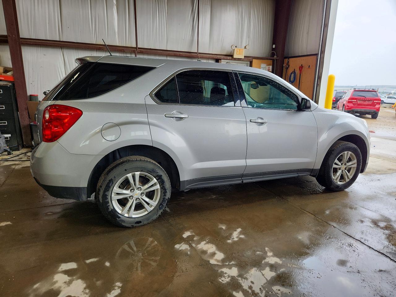 2014 Chevrolet Equinox Ls Silver vin: 2GNFLEEK4E6104649