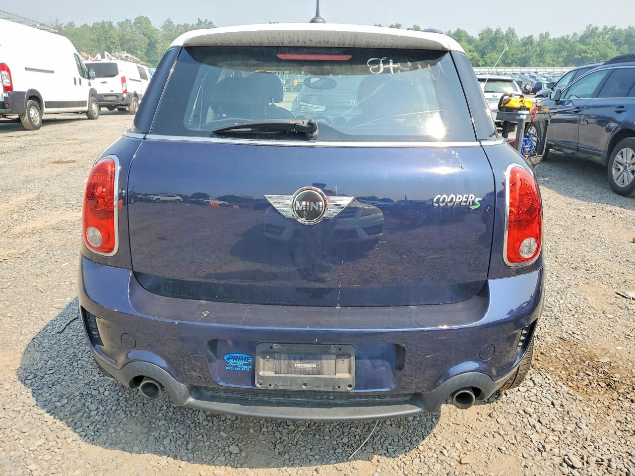 2013 Mini Cooper S Countryman Blue vin: WMWZC5C51DWP33614