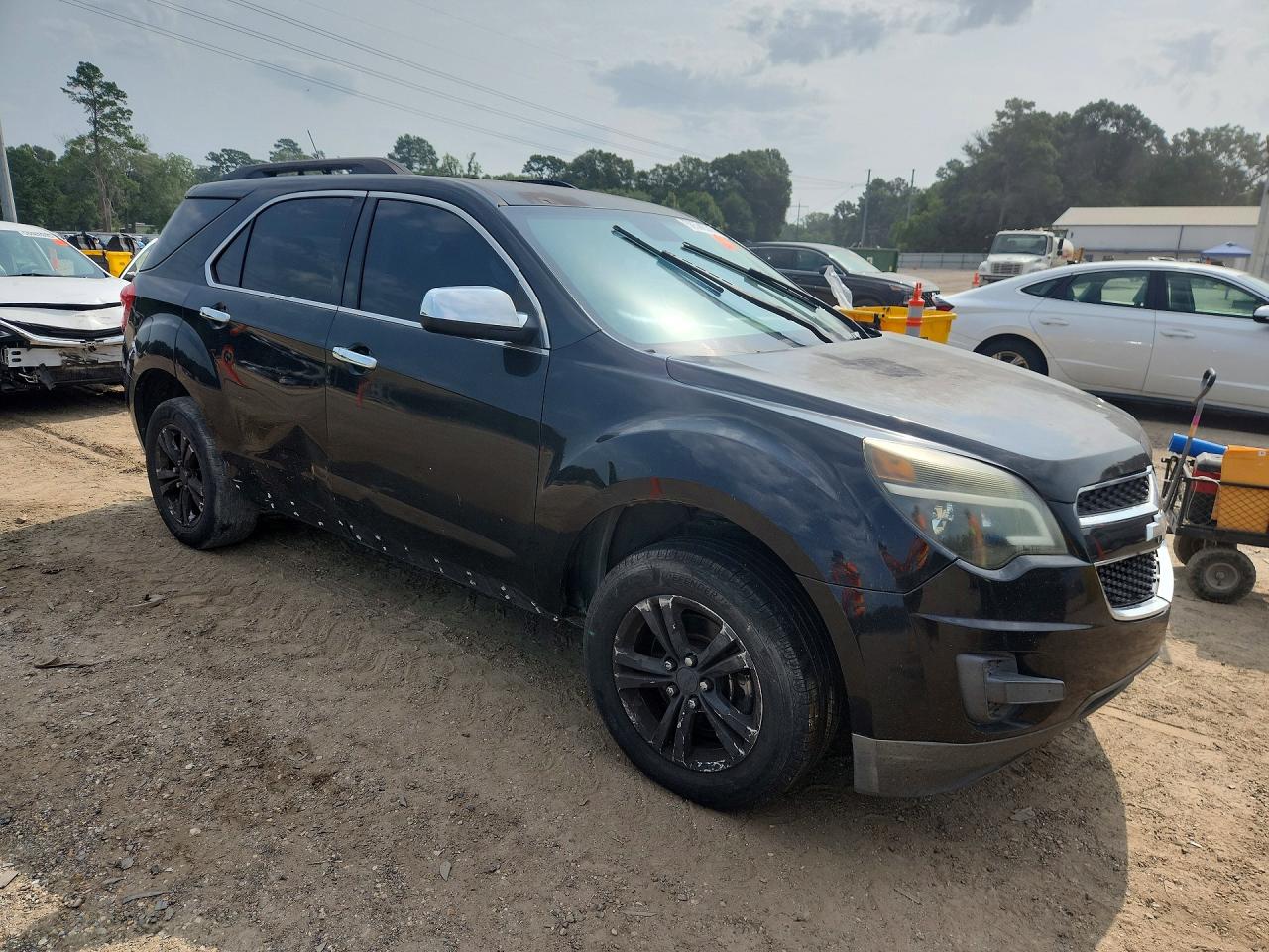 2012 Chevrolet Equinox Lt Black vin: 2GNALDEK3C6363361