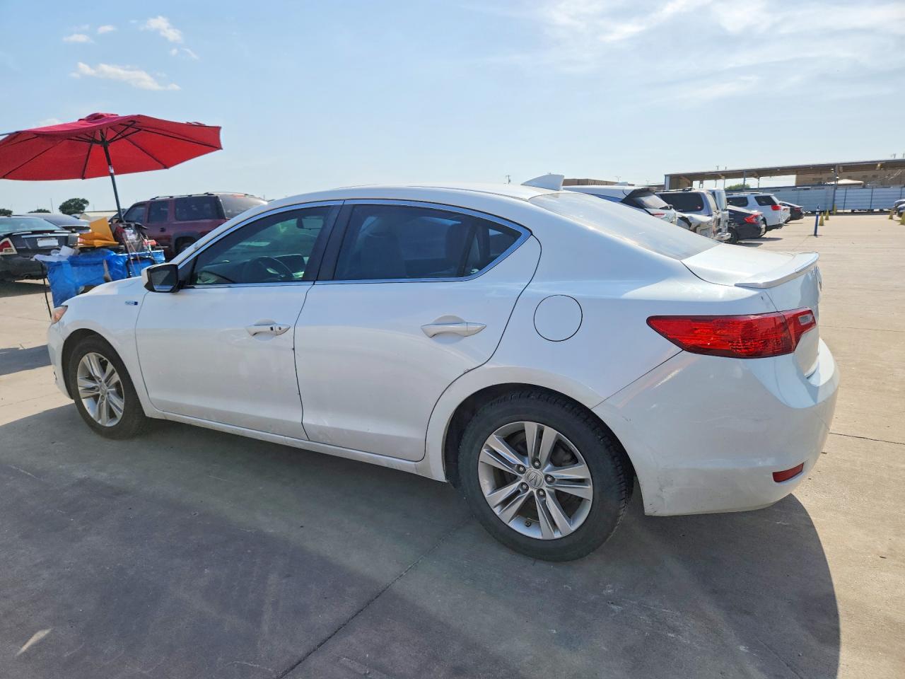 2013 Acura Ilx Hybrid Tech White vin: 19VDE3F70DE301964