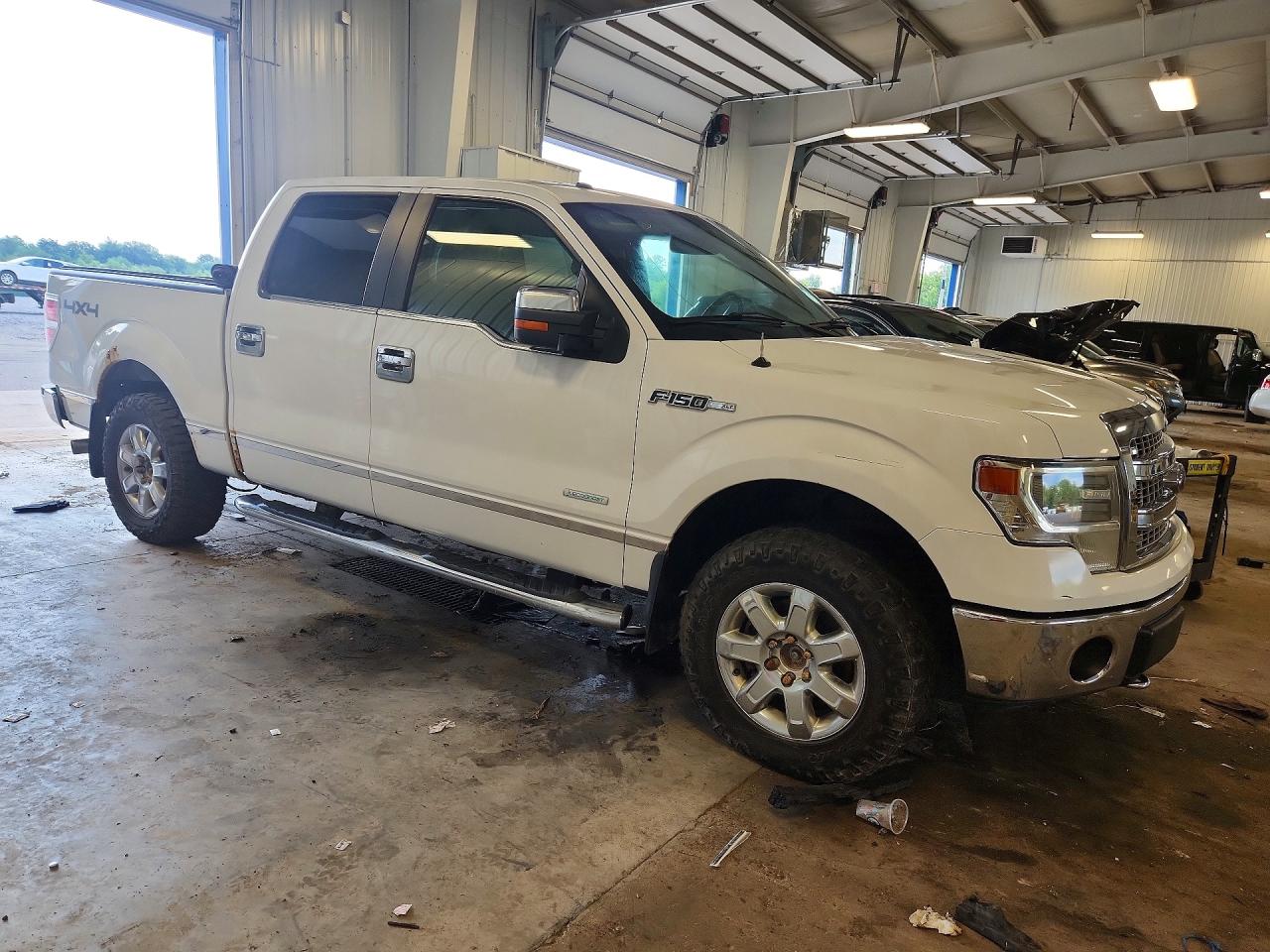 2014 Ford F150 Supercrew Белый vin: 1FTFW1ET7EFB69308