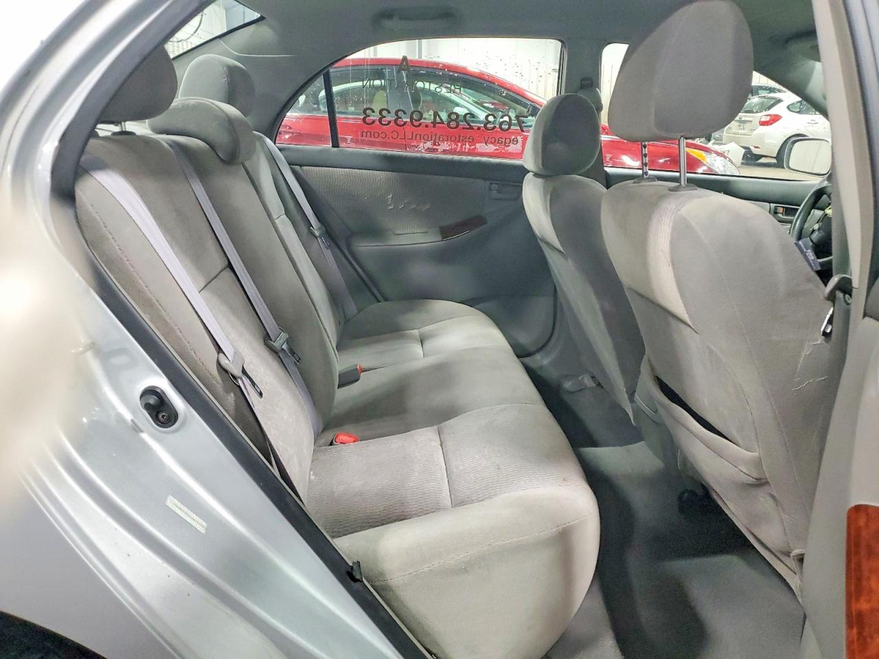 2006 Toyota Corolla Ce Silver vin: 1NXBR30E66Z635703