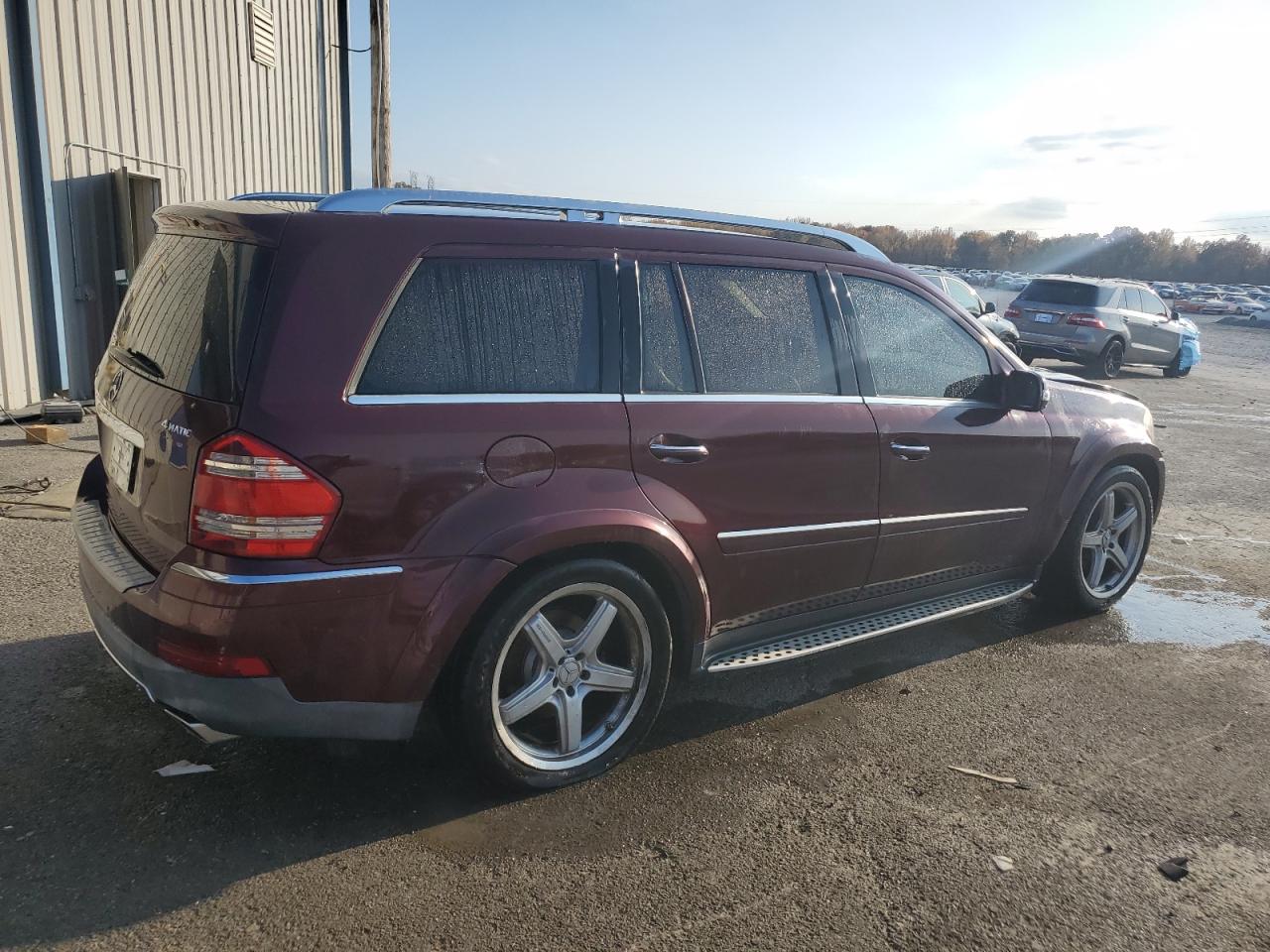 2008 Mercedes-benz Gl 550 4matic Burgundy vin: 4JGBF86E68A330252