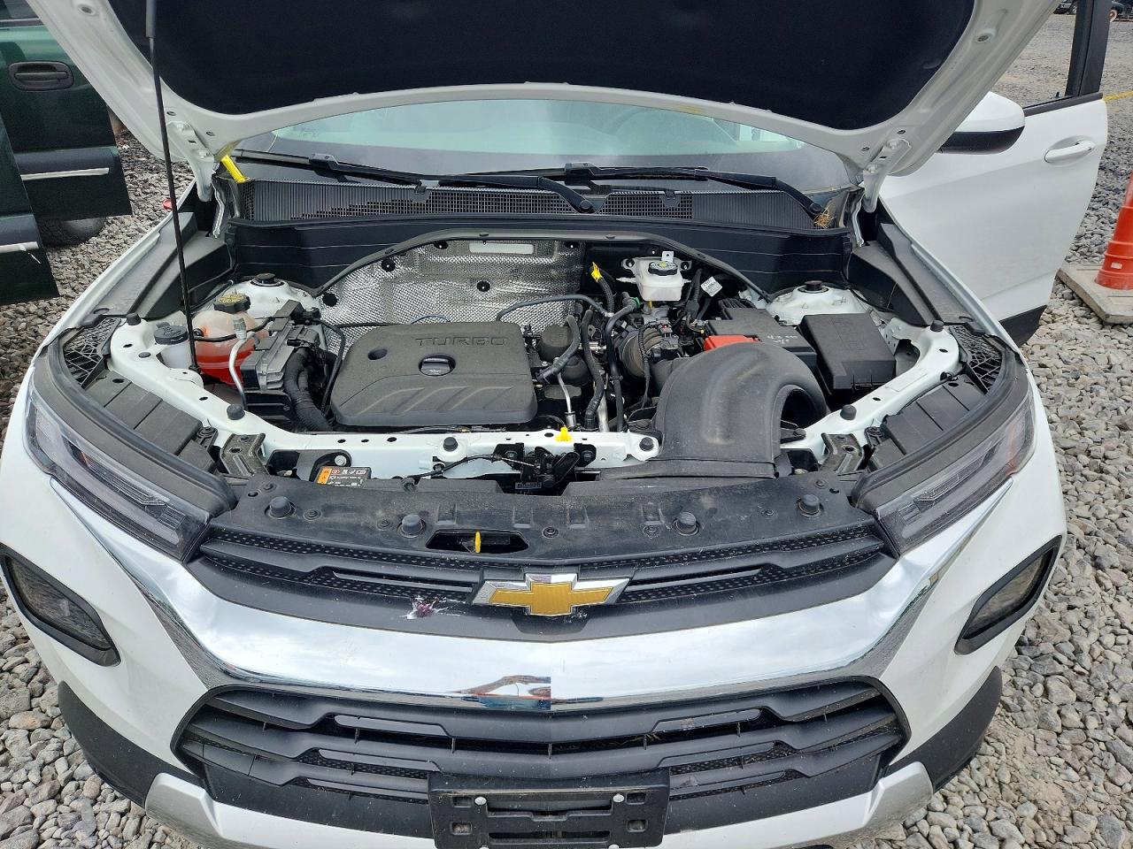 2022 Chevrolet Trailblazer Lt White vin: KL79MPSL8NB115756