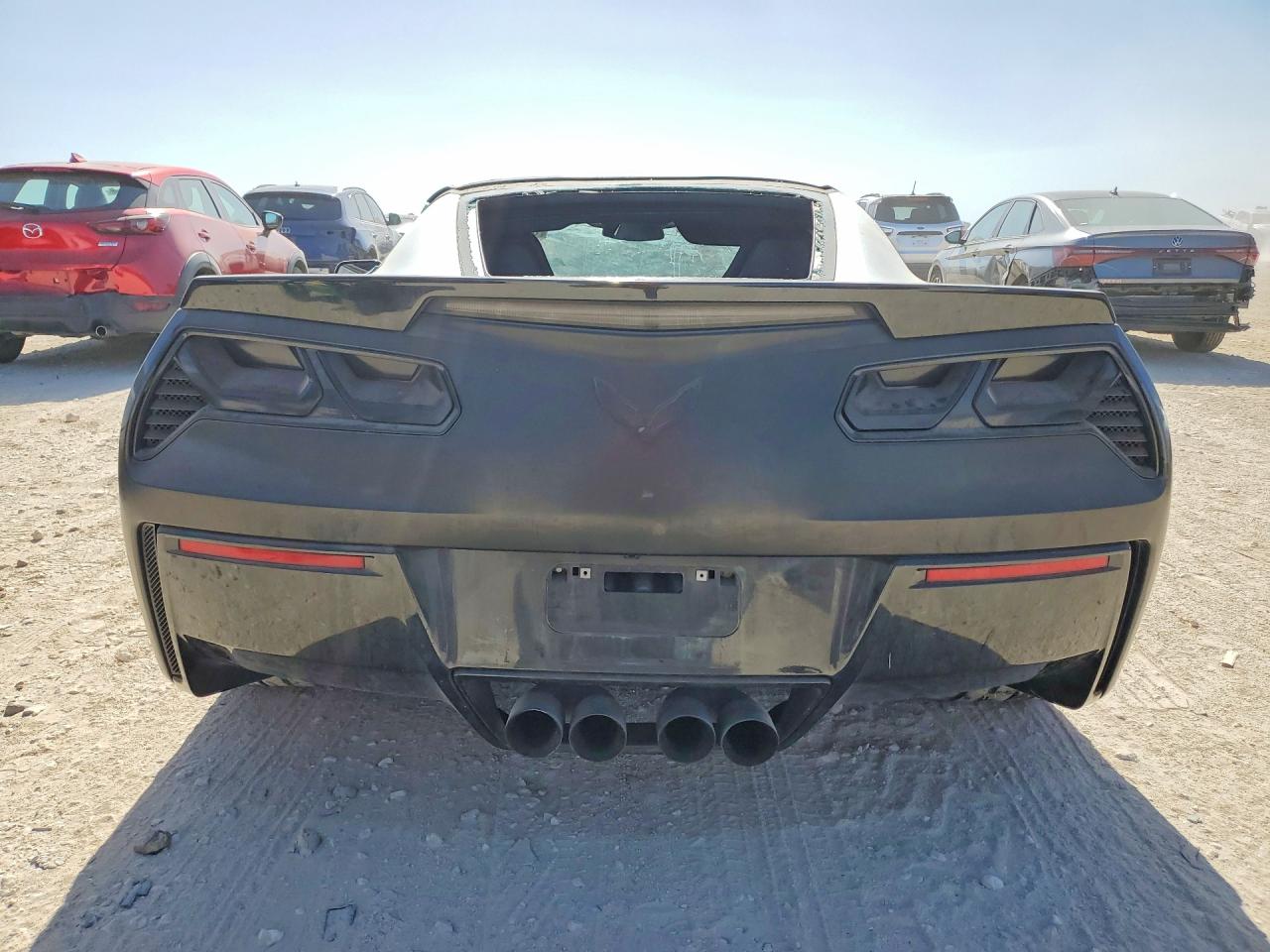 2015 Chevrolet Corvette Stingray 1lt Silver vin: 1G1YB2D70F5124550