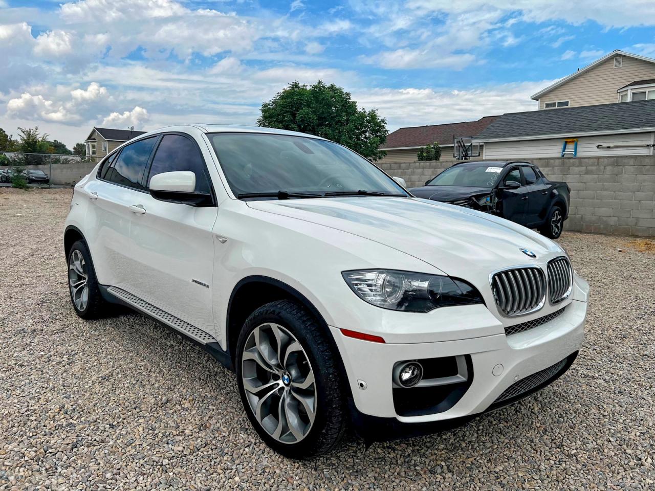 2014 Bmw X6 Xdrive50i White vin: 5UXFG8C52EL592985
