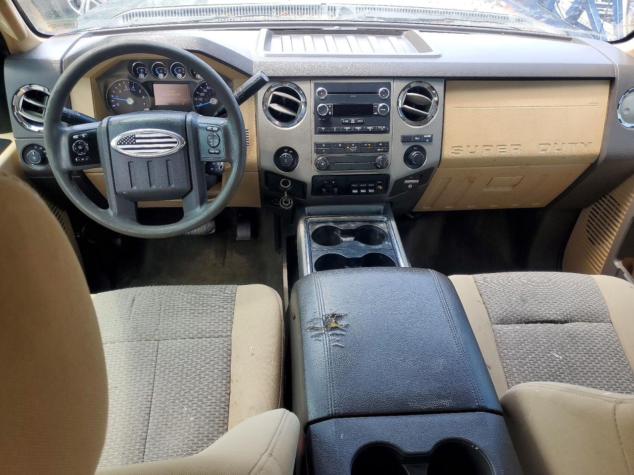 2012 Ford F250 Super Duty Green vin: 1FT7X2A6XCEA95845