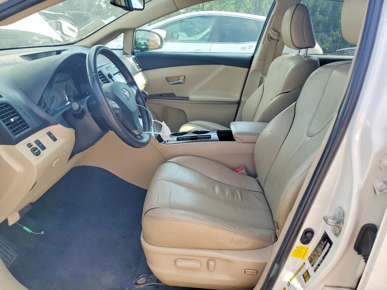 2012 Toyota Venza Xle White vin: 4T3BA3BB0CU031819