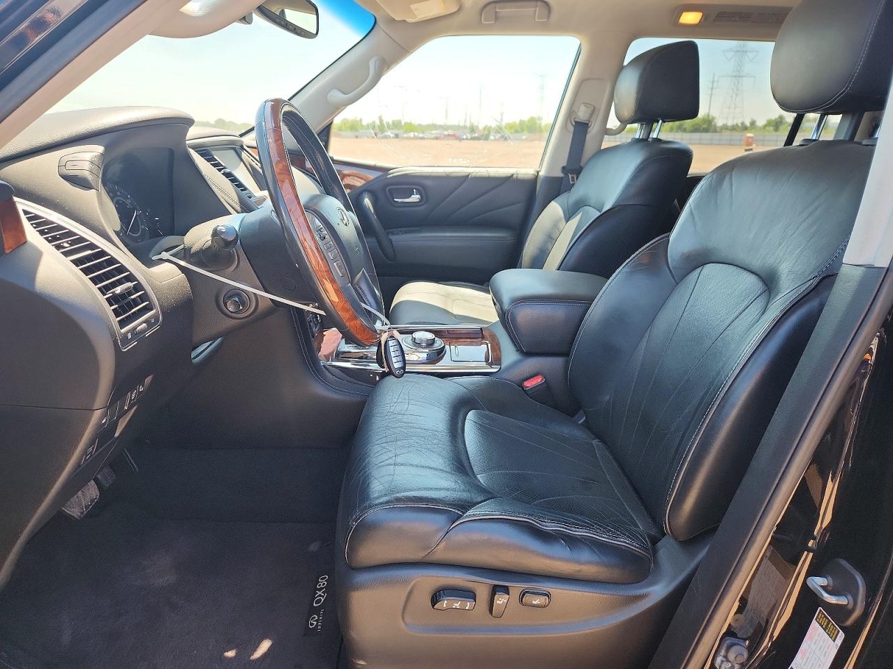 2015 Infiniti Qx80 Base Black vin: JN8AZ2NC4F9370157