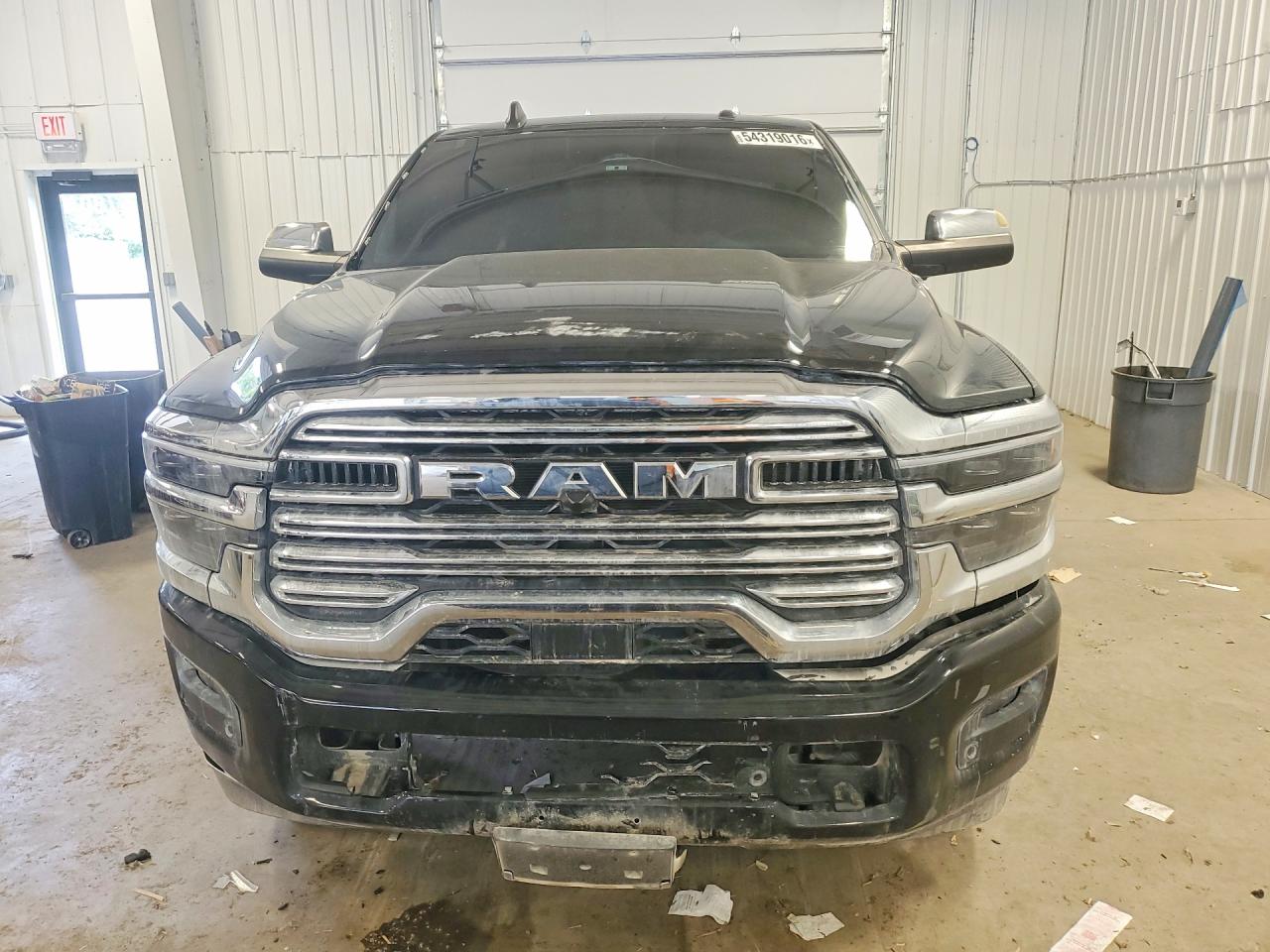 2025 Ram 2500 Laramie Черный vin: 3C6UR5FLXSG530651