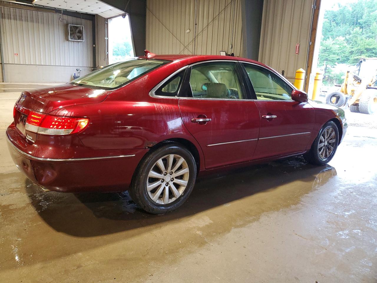 2009 Hyundai Azera Gls Темно-бордовый vin: KMHFC46D69A380399
