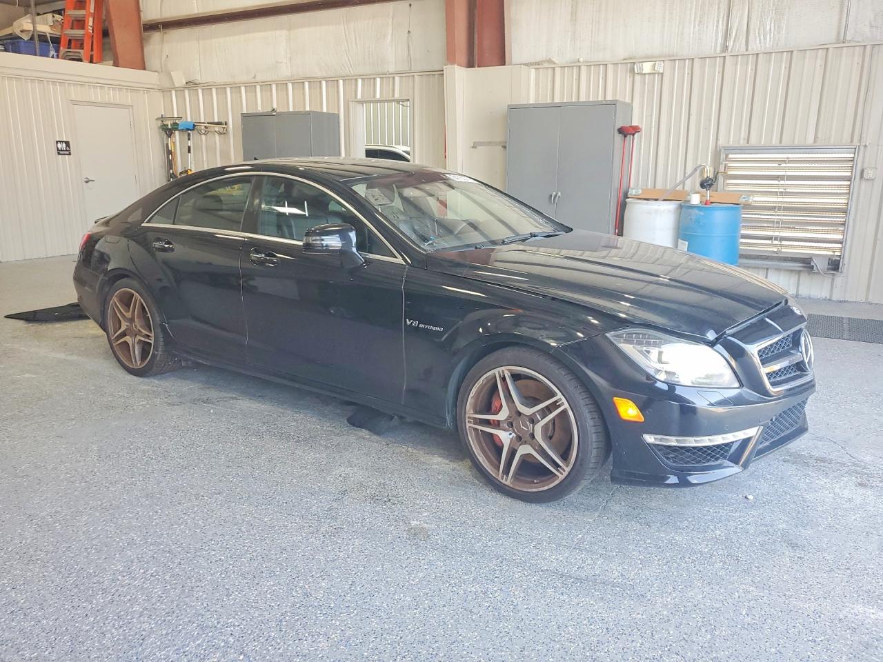2014 Mercedes-benz Cls 63 Amg S-model Черный vin: WDDLJ7GB2EA110887