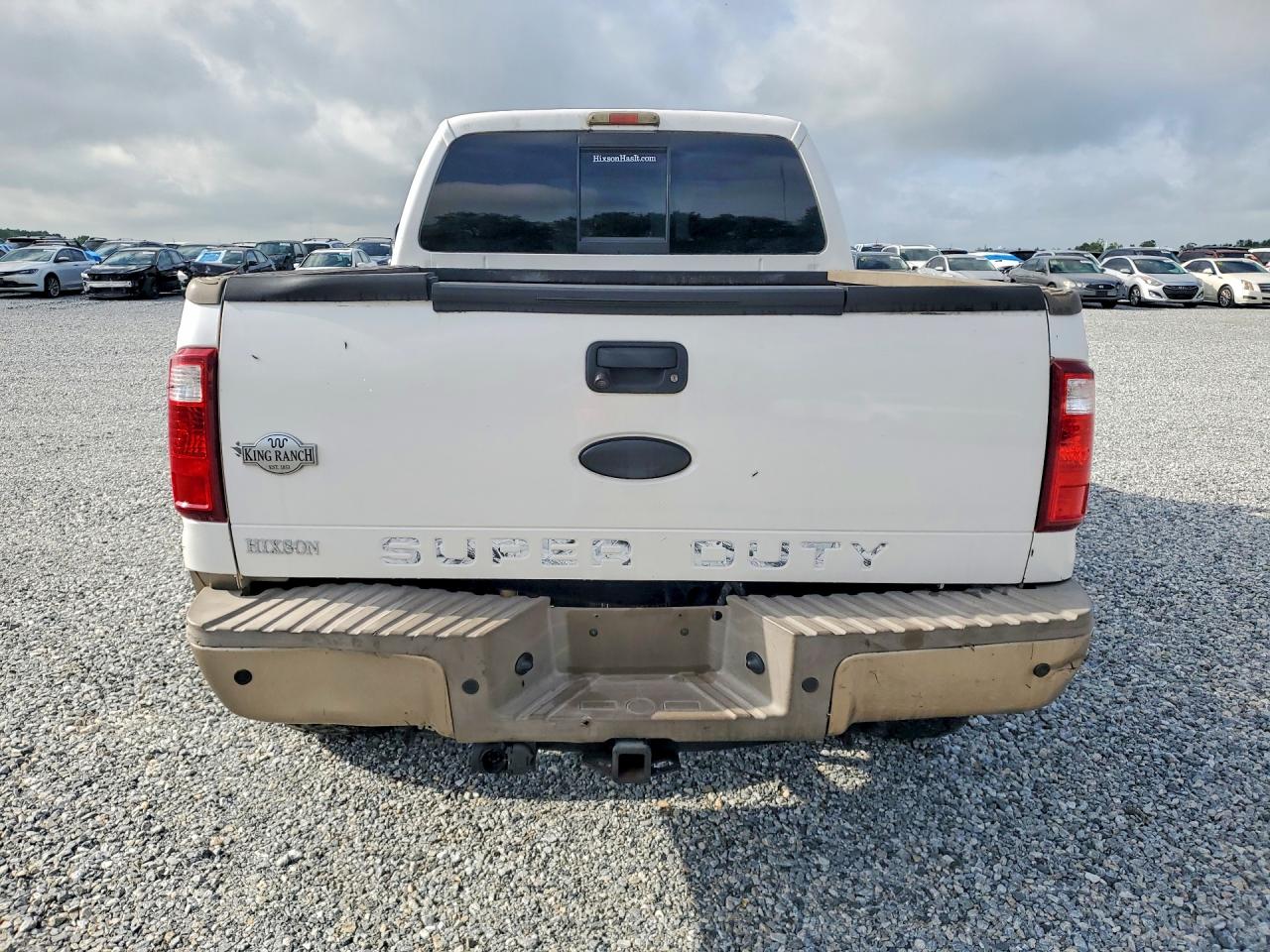 2011 Ford F250 Super Duty White vin: 1FT7W2BT9BEA12976