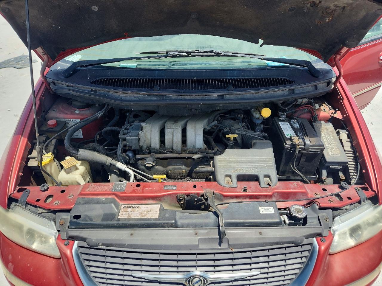 2000 Chrysler Town & Country Limited Темно-бордовый vin: 1C4GP64L7YB614285
