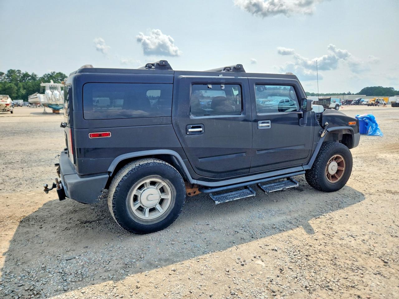 2007 Hummer H2 Black vin: 5GRGN23U67H109471