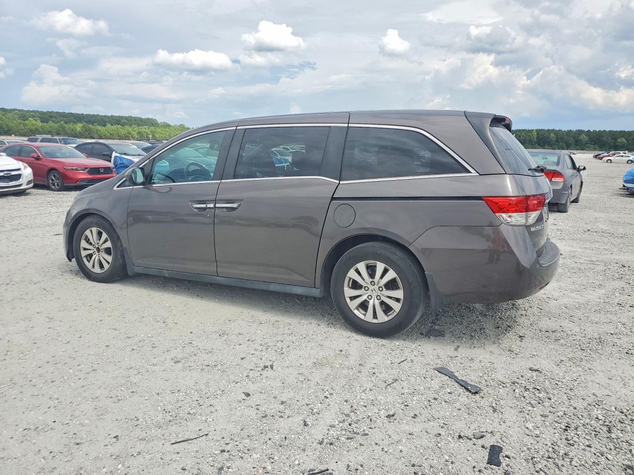 2015 Honda Odyssey Exl Gray vin: 5FNRL5H64FB064394