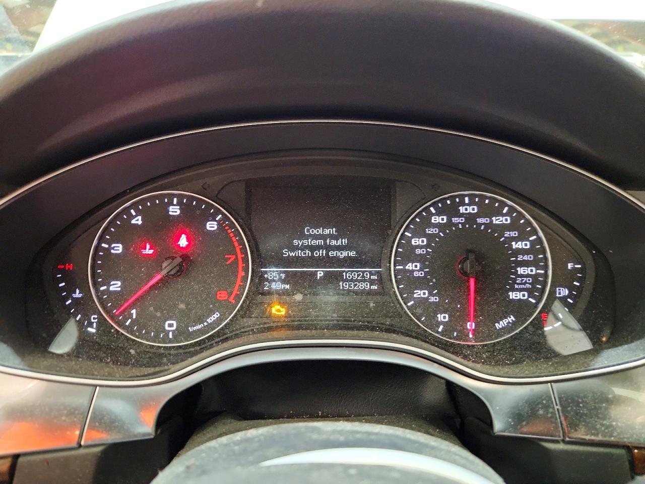2013 Audi A6 Premium Silver vin: WAUFGAFC6DN083422