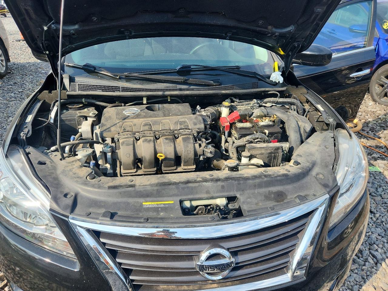 2013 Nissan Sentra S Black vin: 3N1AB7AP0DL687625