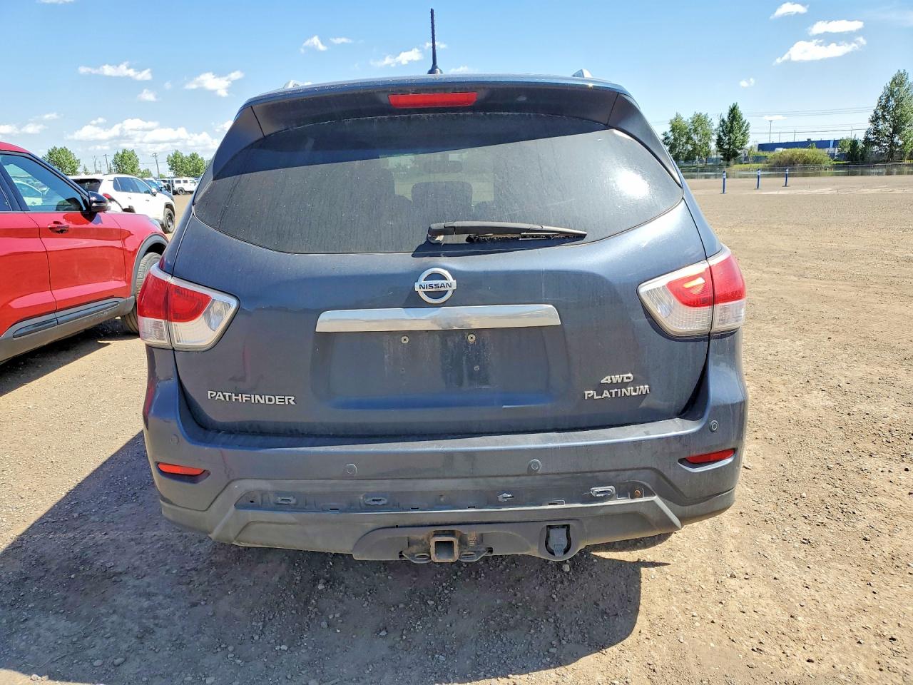 2014 Nissan Pathfinder S Blue vin: 5N1AR2MM5EC648521