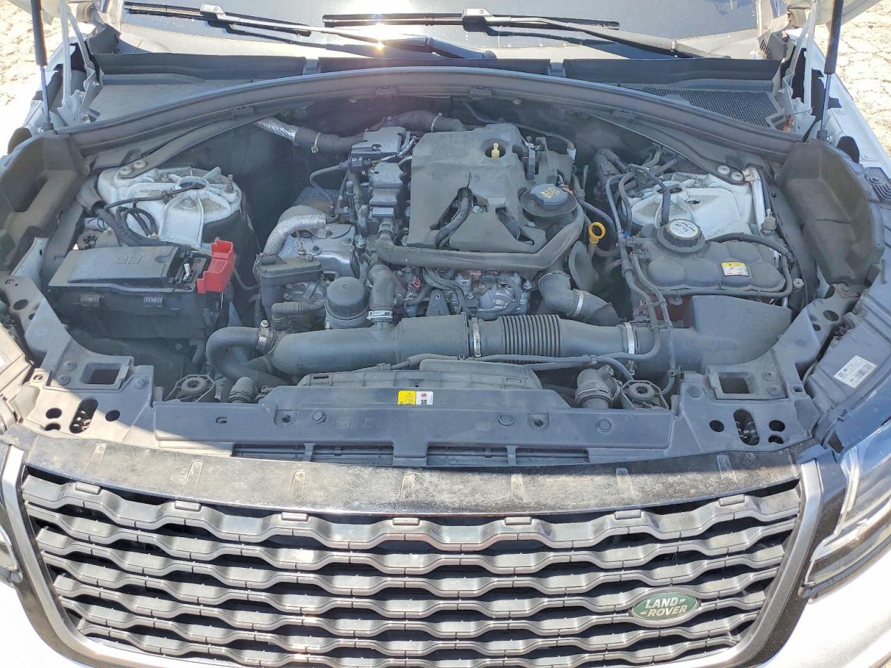 2019 Land Rover Range Rover Velar R-dynamic Se White vin: SALYL2EX6KA793662
