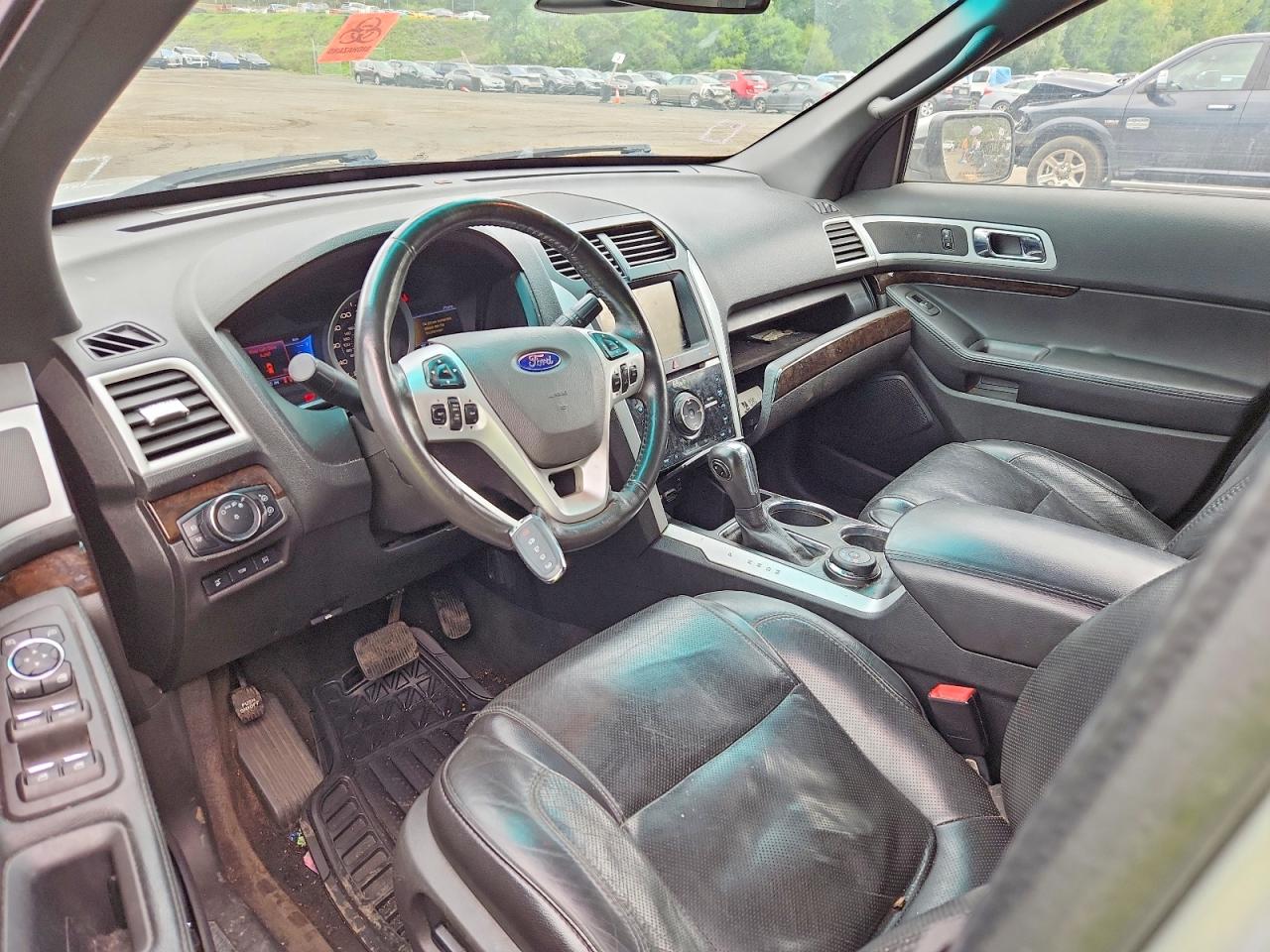 2013 Ford Explorer Limited Серебряный vin: 1FM5K8F8XDGA77754