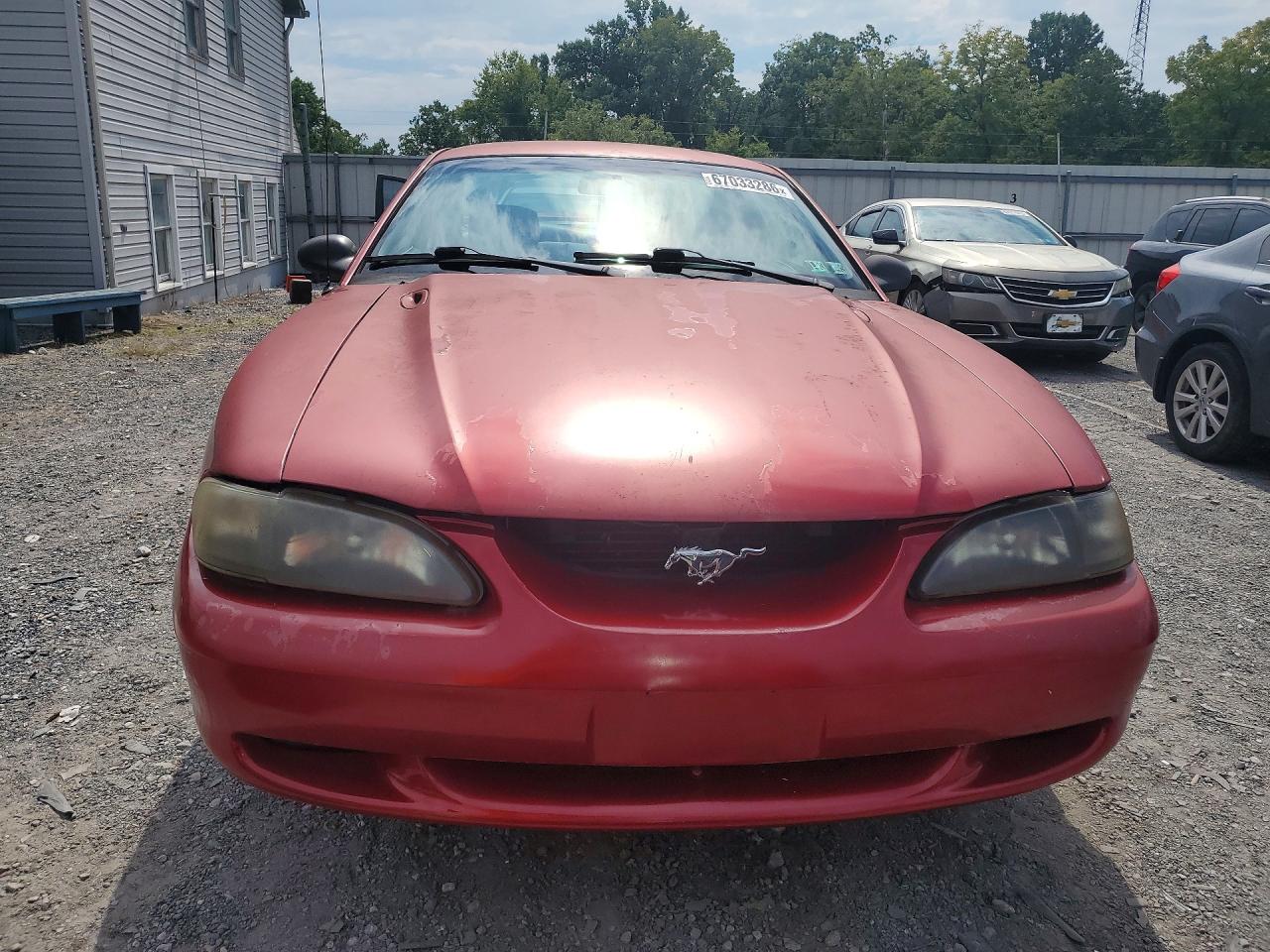 1996 Ford Mustang Gt Красный vin: 1FALP42X4TF182030
