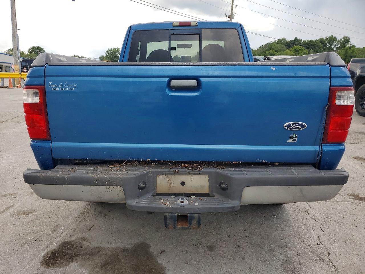2001 Ford Ranger Super Cab Blue vin: 1FTYR14V91TA83948