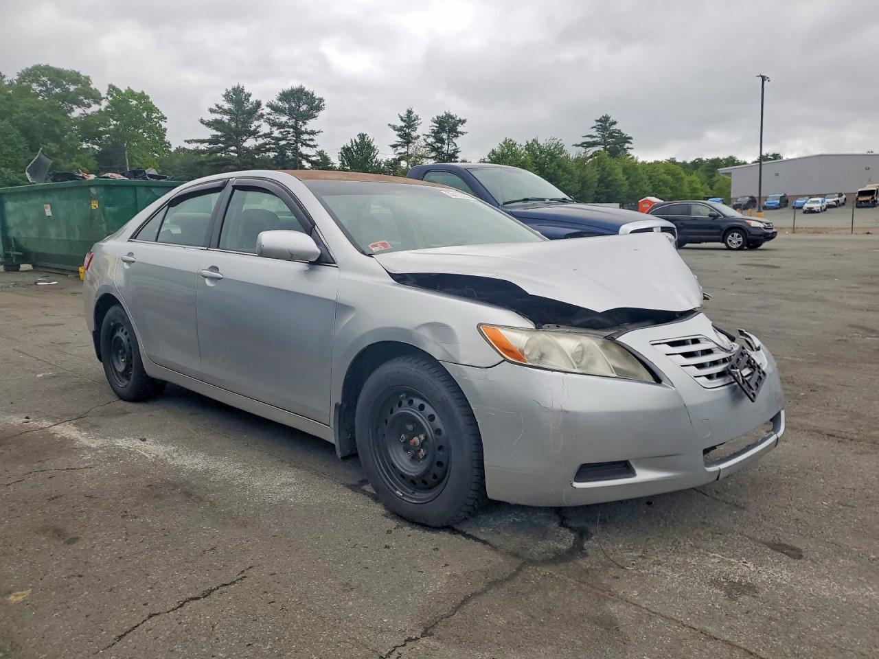 2007 Toyota Camry Le Silver vin: JTNBE46K873064060
