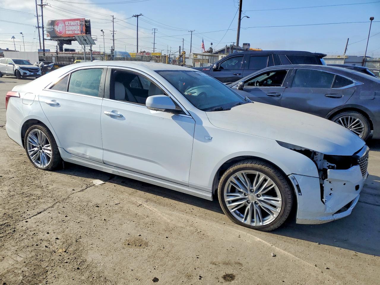2026 Cadillac Ct4 Premium Luxury White vin: 1G6DB5RK5T0105542