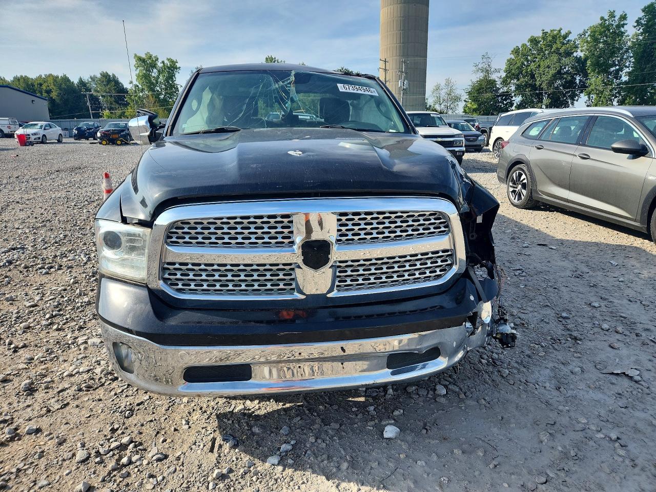 2015 Ram 1500 Laramie Black vin: 1C6RR7VT1FS707864