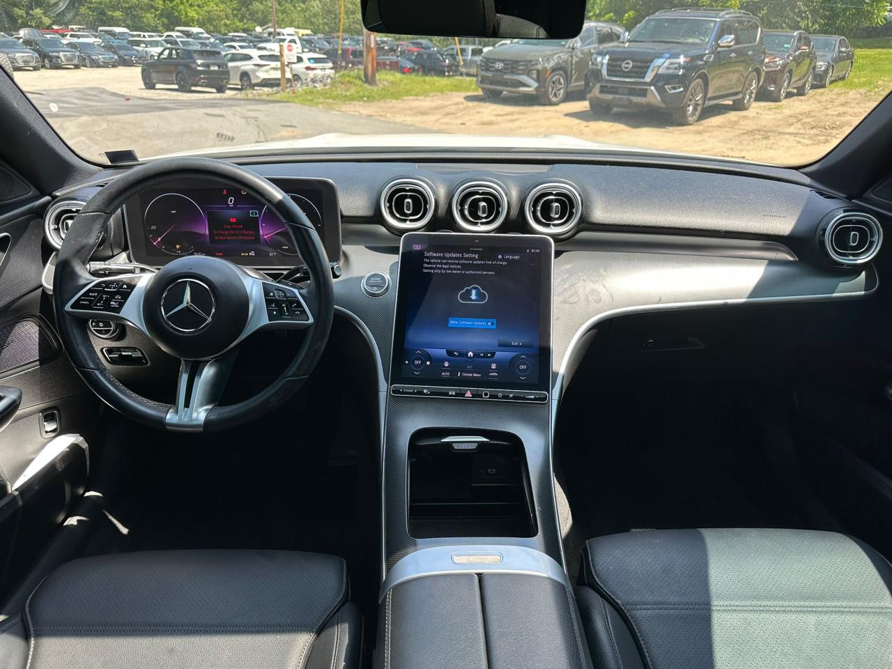 2023 Mercedes-benz C 300 White vin: W1KAF4GB5PR090033