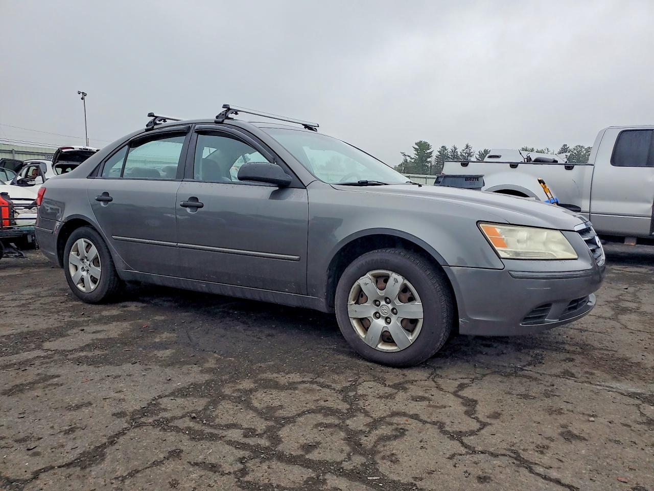 2009 Hyundai Sonata Gls Gray vin: 5NPET46C09H512315