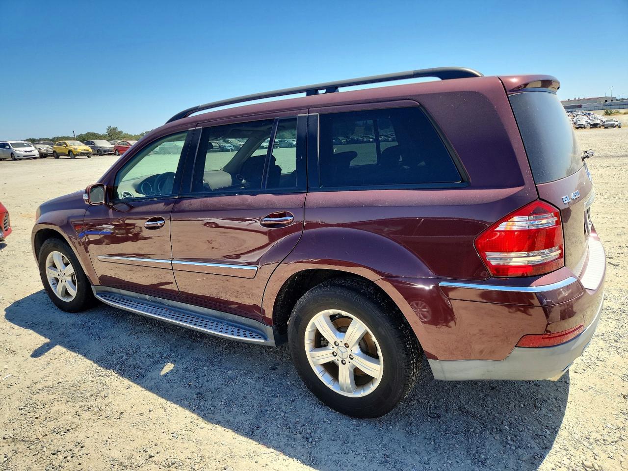 2008 Mercedes-benz Gl 450 4matic Burgundy vin: 4JGBF71E28A309688