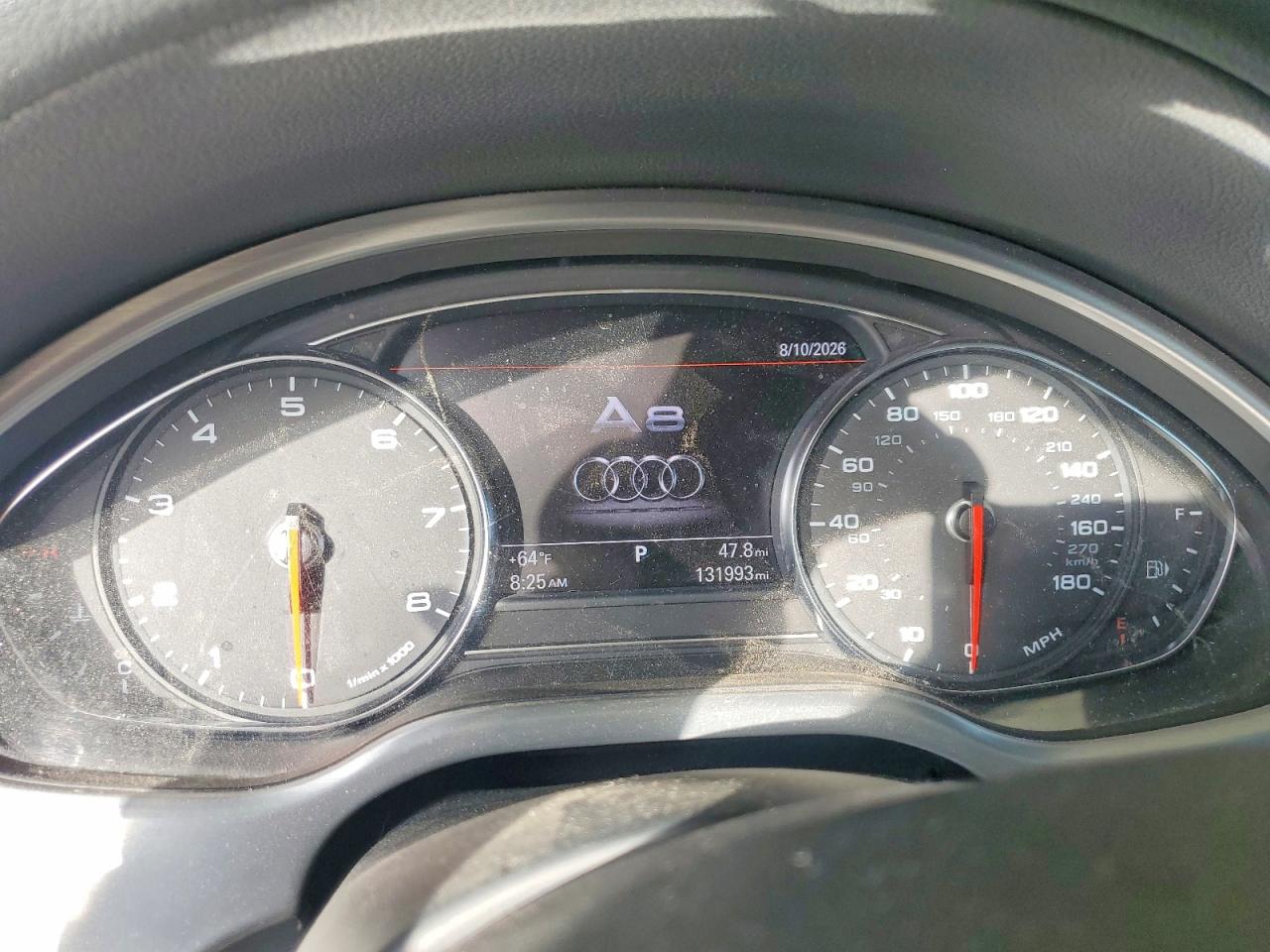 2013 Audi A8 Quattro Black vin: WAUAGAFD7DN018727