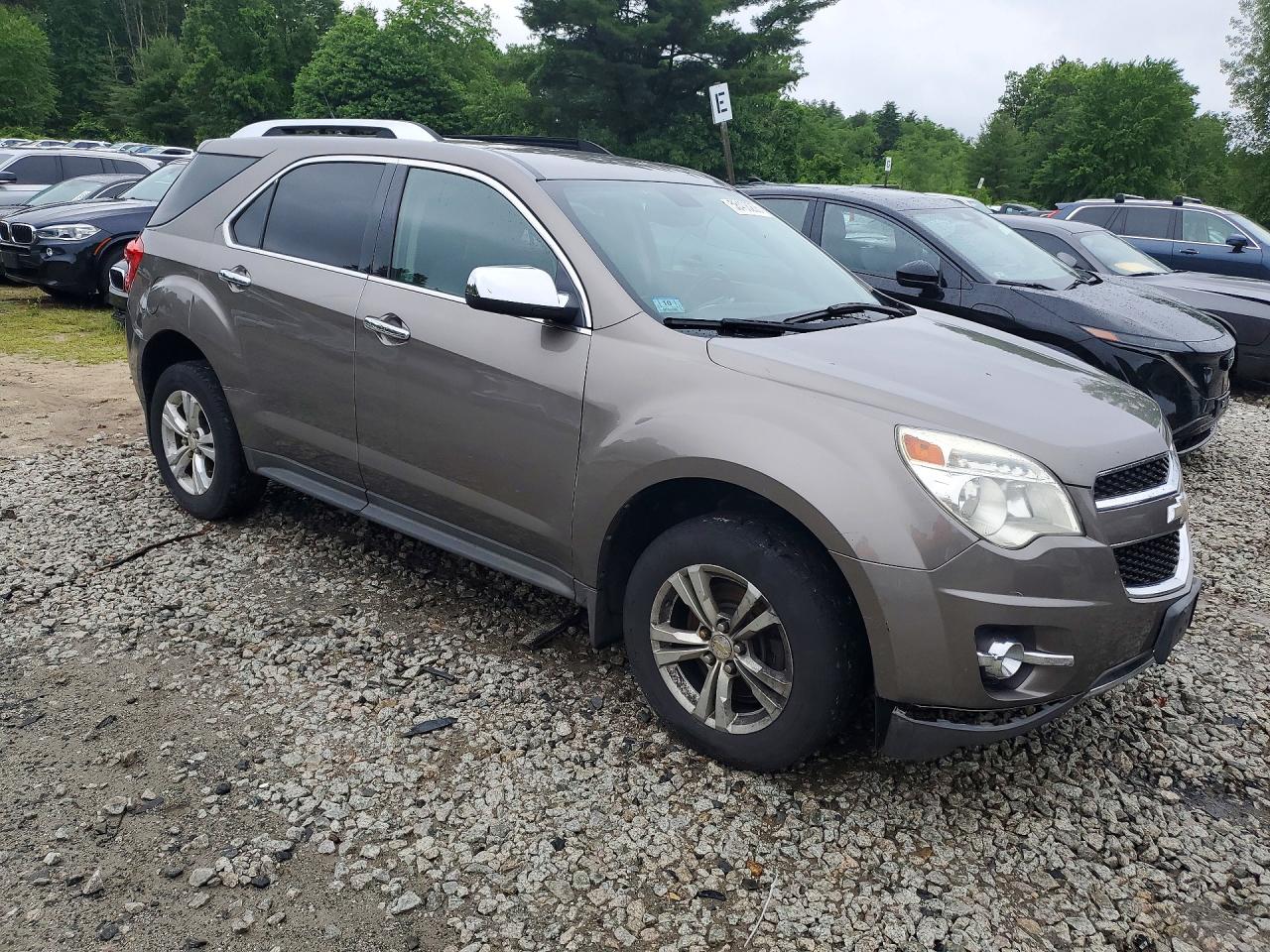 2011 Chevrolet Equinox Lt Brown vin: 2CNALPEC9B6325825