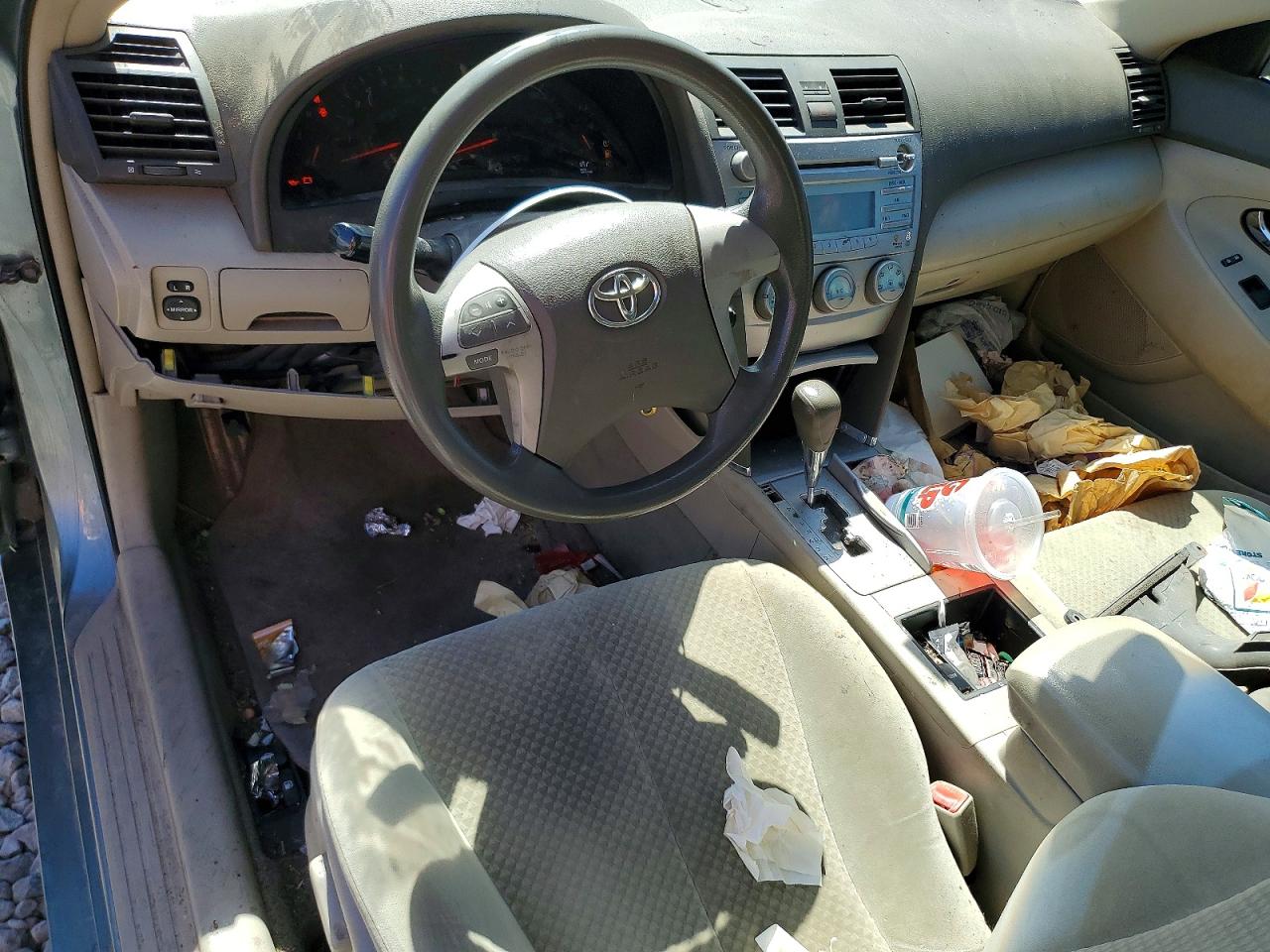 2007 Toyota Camry Le Green vin: 4T1BE46K57U580080