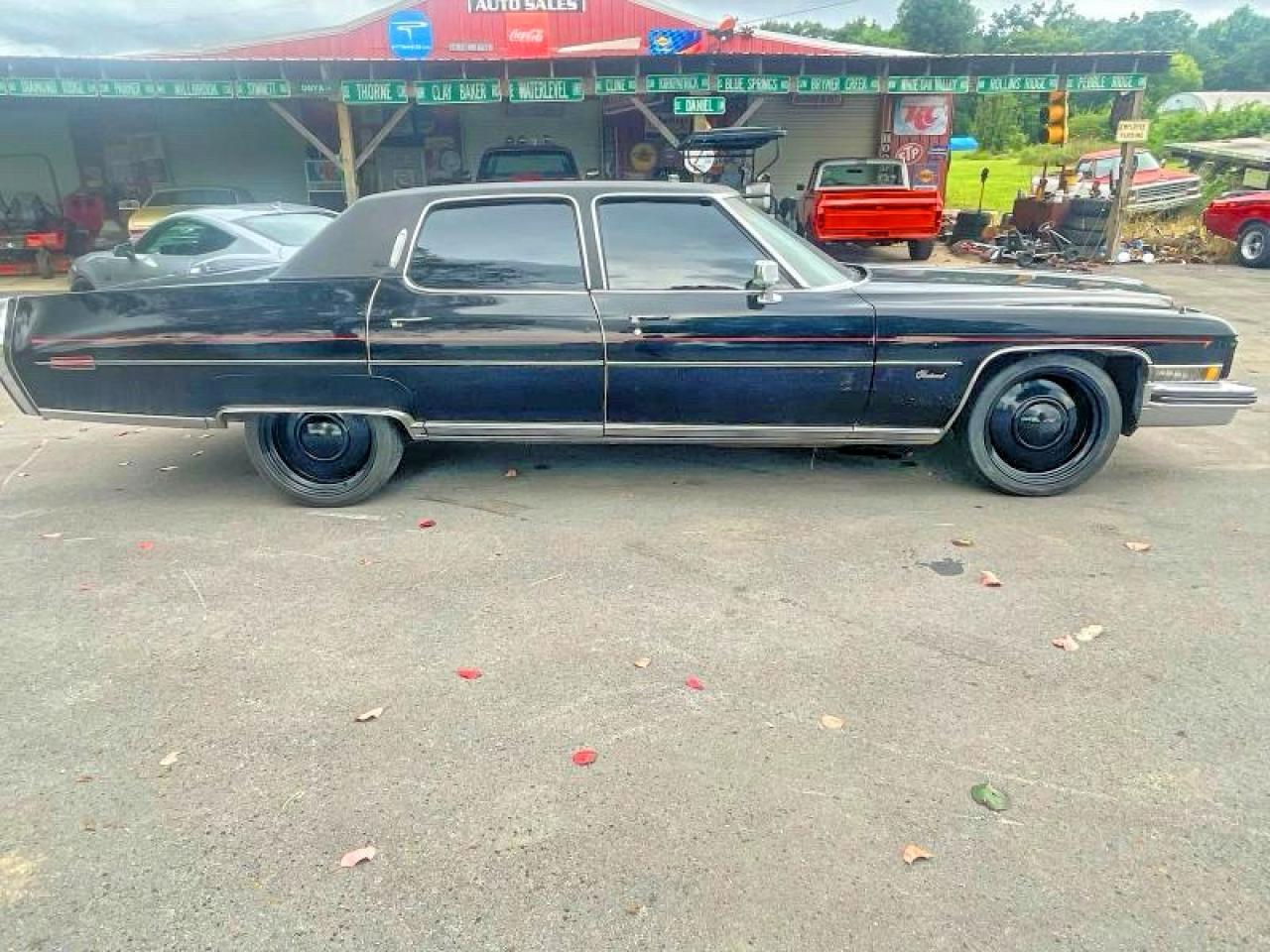 1972 Cadillac El Dorado Black vin: 6B69R30128600