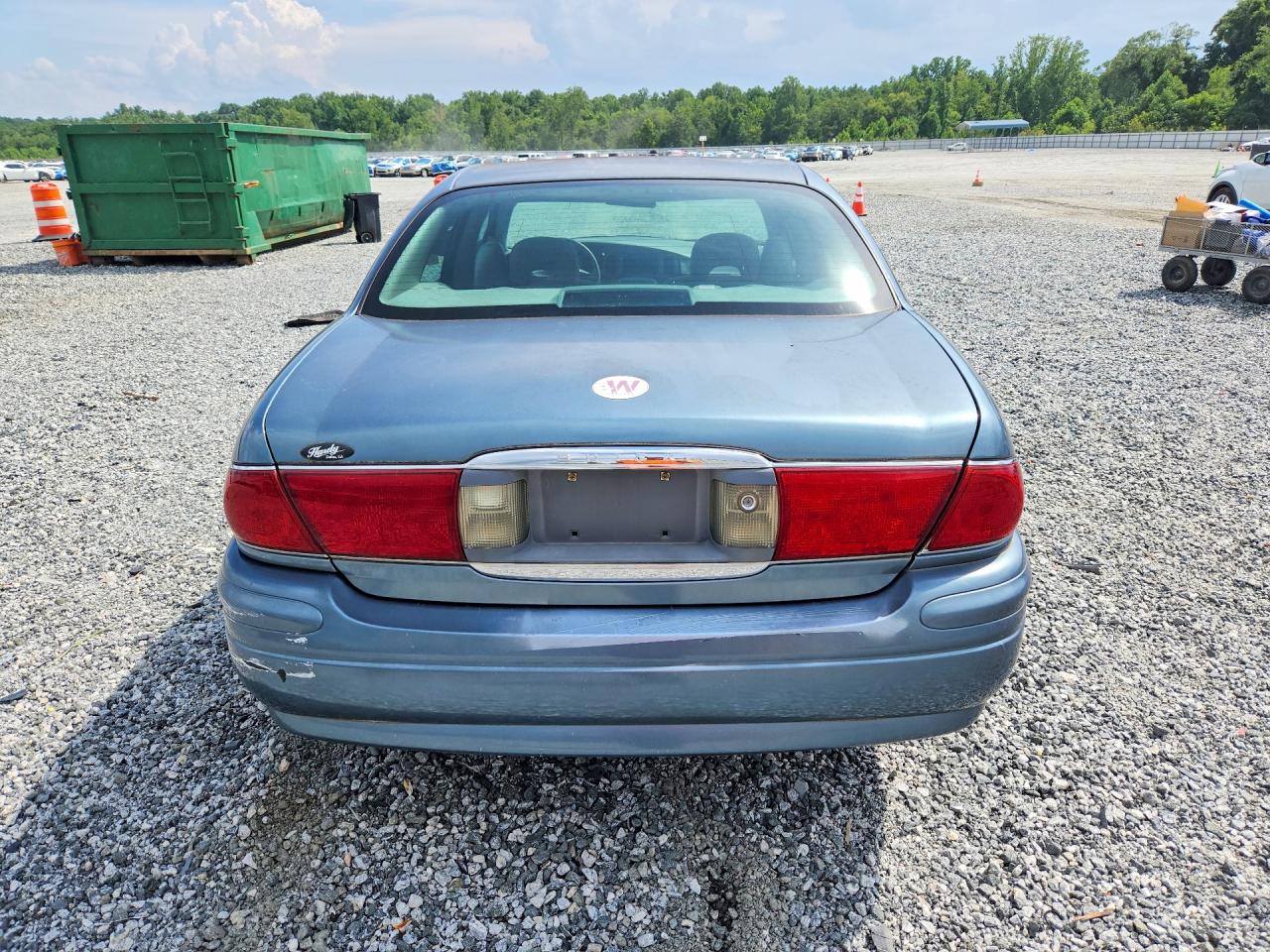 2002 Buick Lesabre Custom Blue vin: 1G4HP54K82U252898