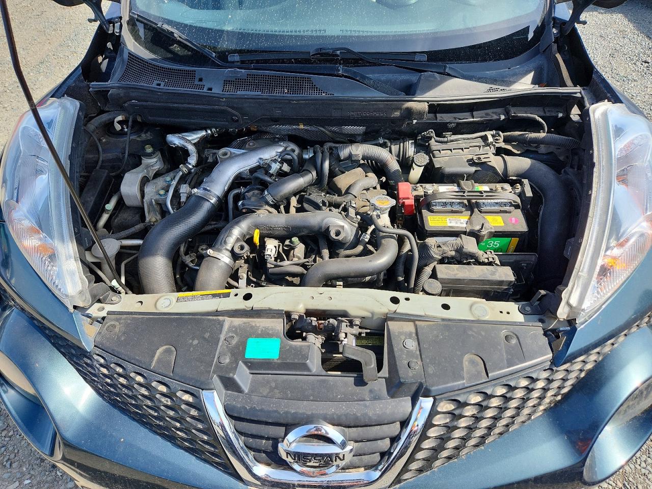 2014 Nissan Juke Sv Blue vin: JN8AF5MRXET354157