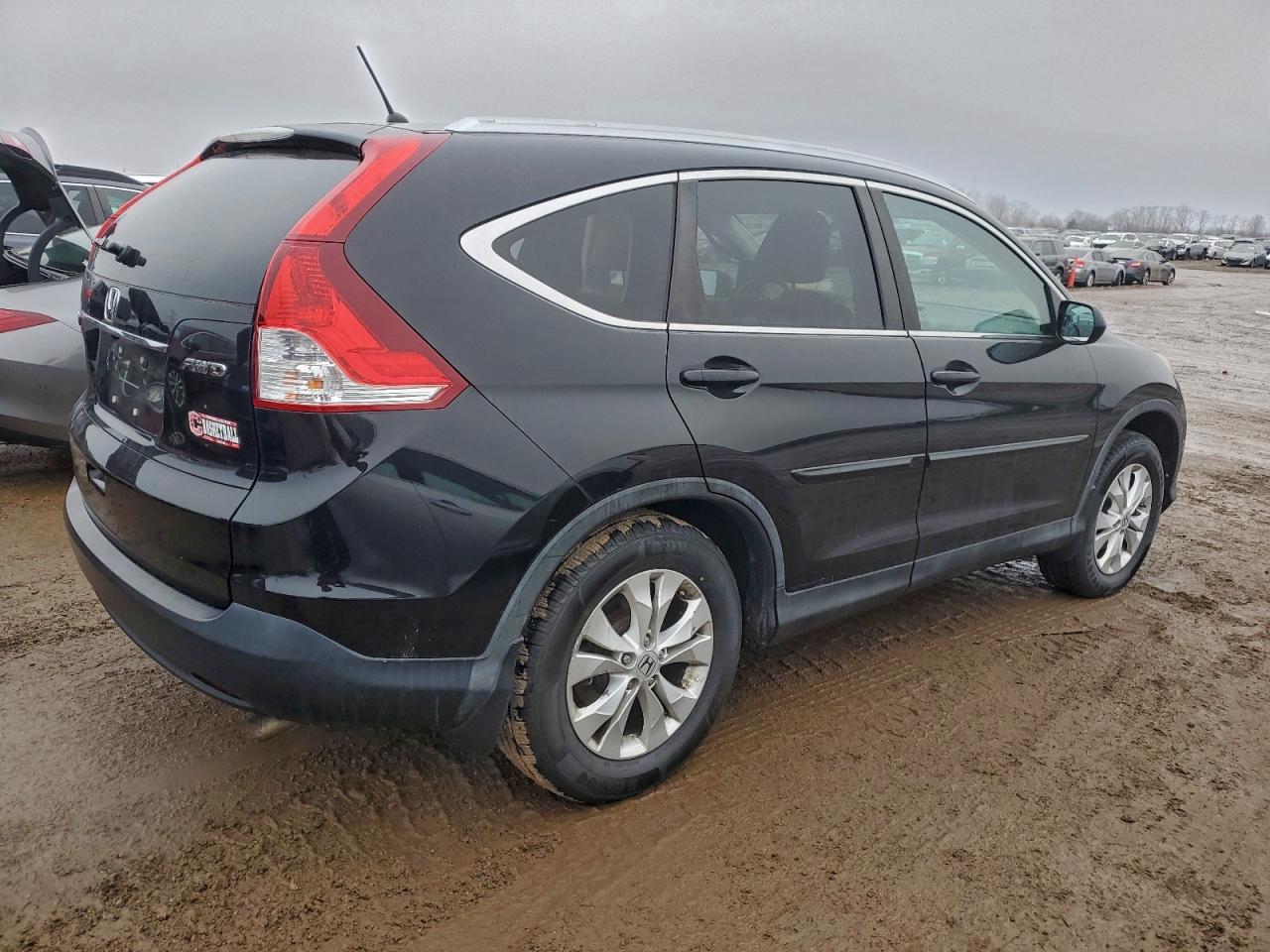 2012 Honda Cr-v Exl Black vin: 5J6RM4H76CL056512