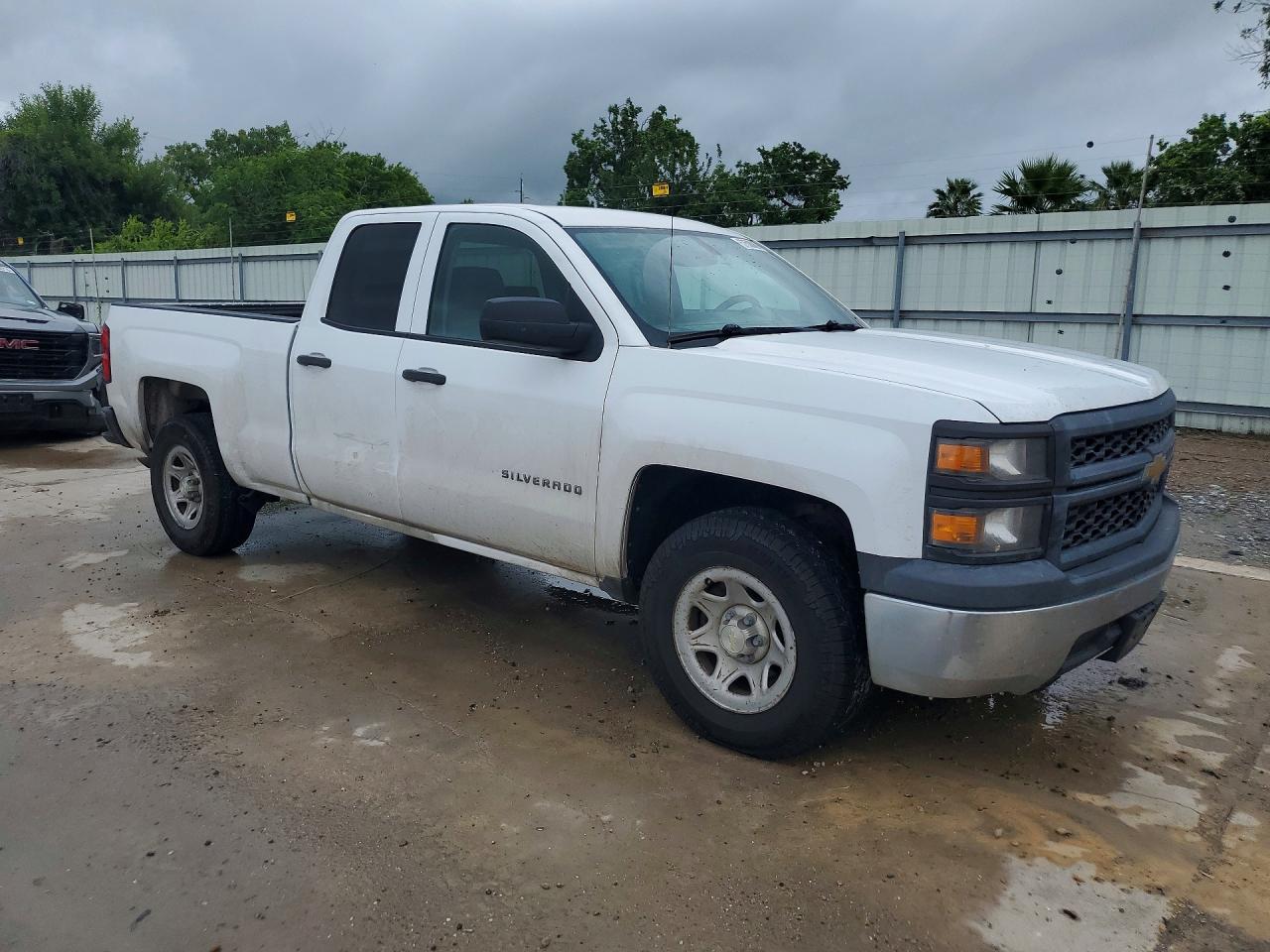 2014 Chevrolet Silverado C1500 White vin: 1GCRCPEC9EZ288128