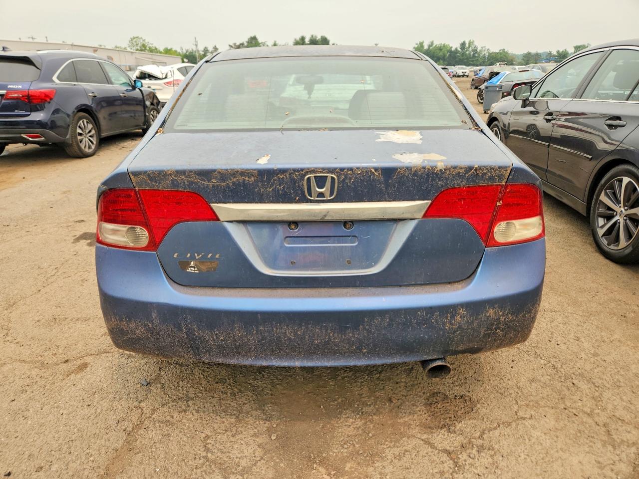 2009 Honda Civic Ex Синий vin: 2HGFA16819H356381
