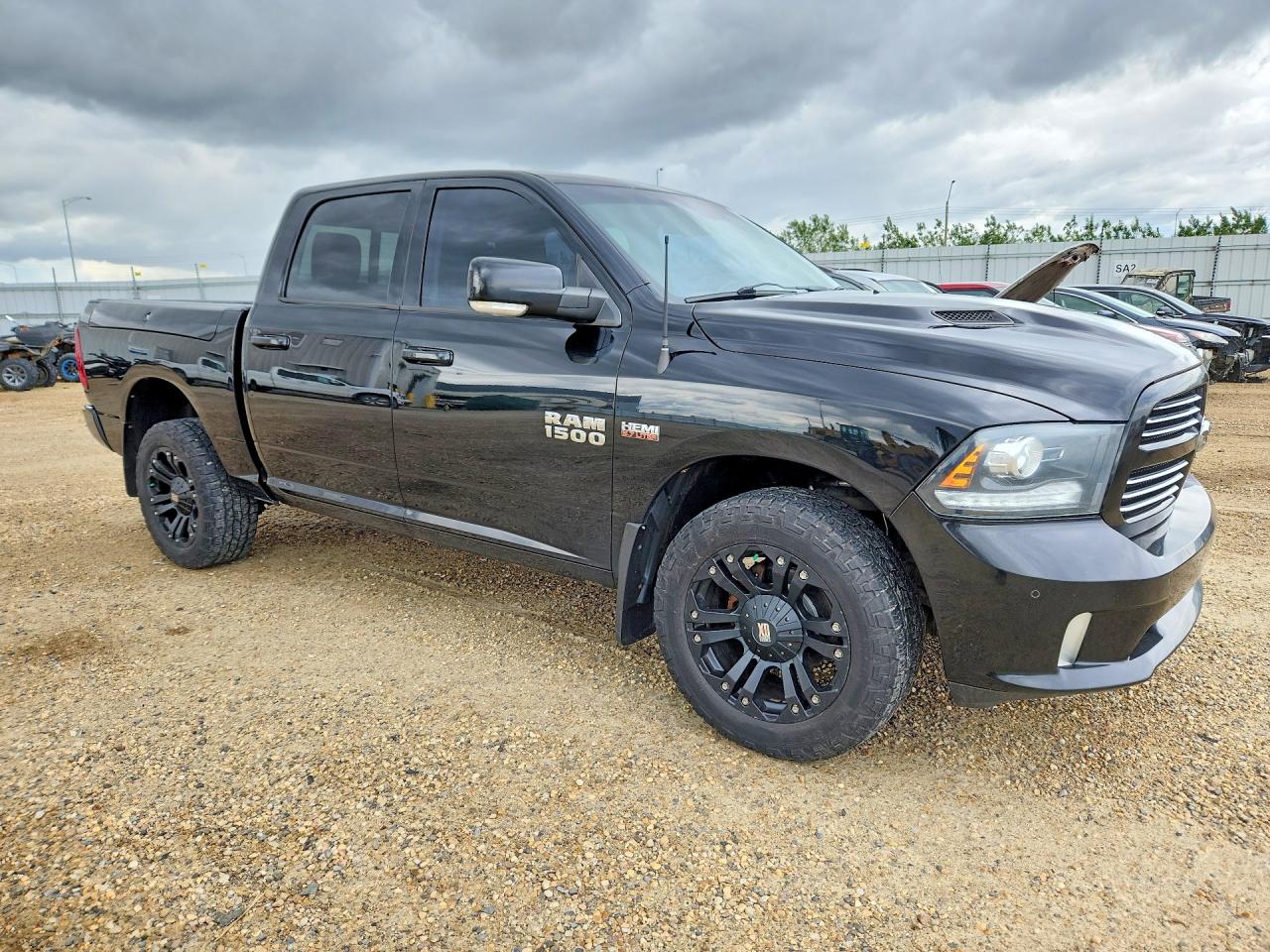 2014 Ram 1500 Sport Black vin: 1C6RR7MT4ES355637