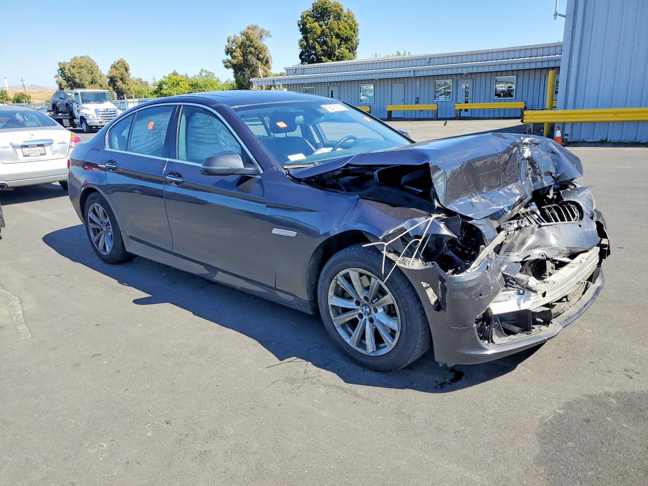 2014 Bmw 528 I Charcoal vin: WBA5A5C53ED509245