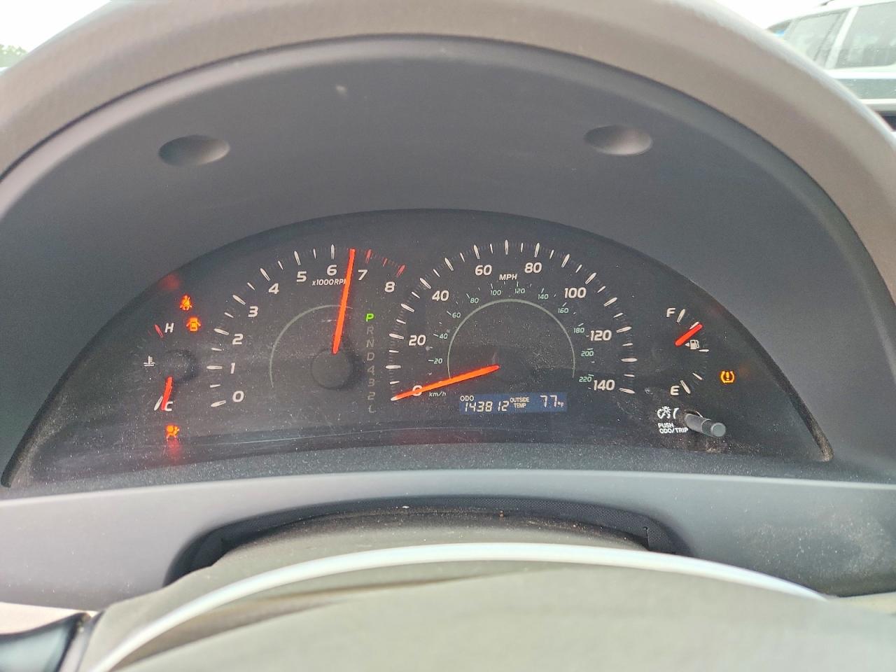 2007 Toyota Camry Le Зеленый vin: JTNBE46K373084636