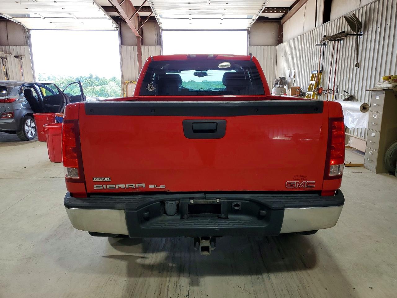 2007 Gmc New Sierra K1500 Красный vin: 1GTEK19057Z638436