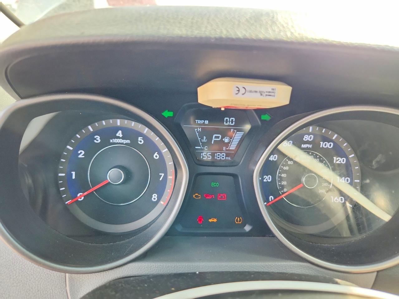 2014 Hyundai Elantra Se Silver vin: 5NPDH4AE4EH489668