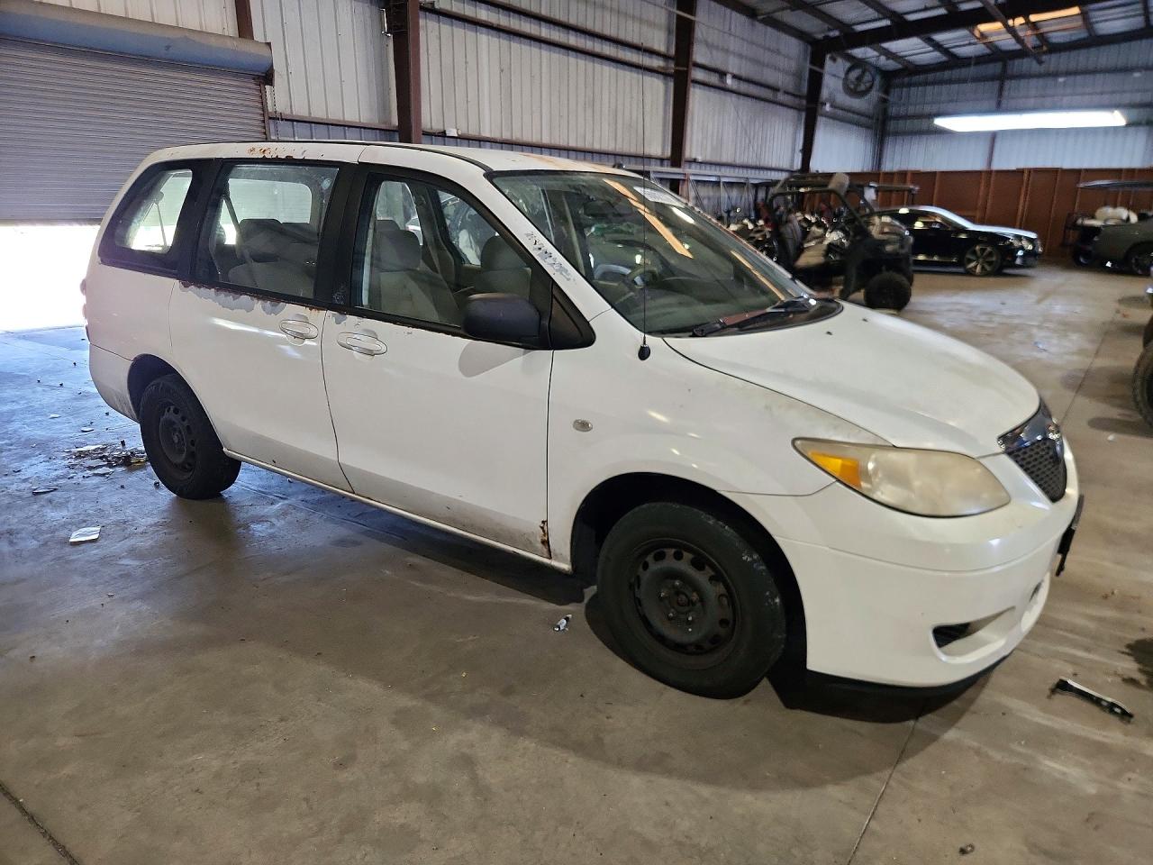 2006 Mazda Mpv Wagon White vin: JM3LW28A160560999