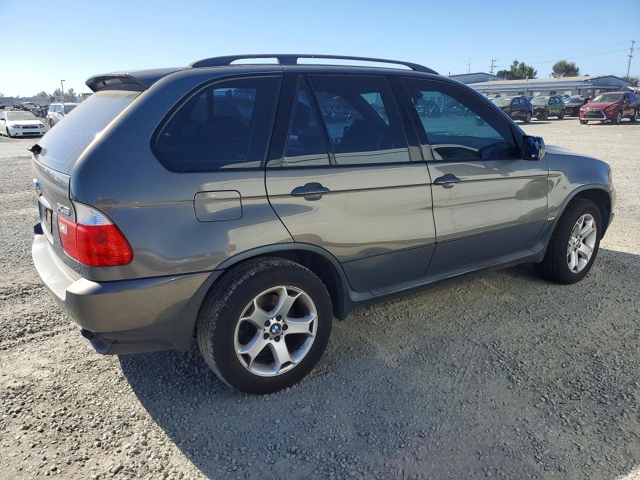 2006 Bmw X5 3.0i Gray vin: 5UXFA135X6LY19463