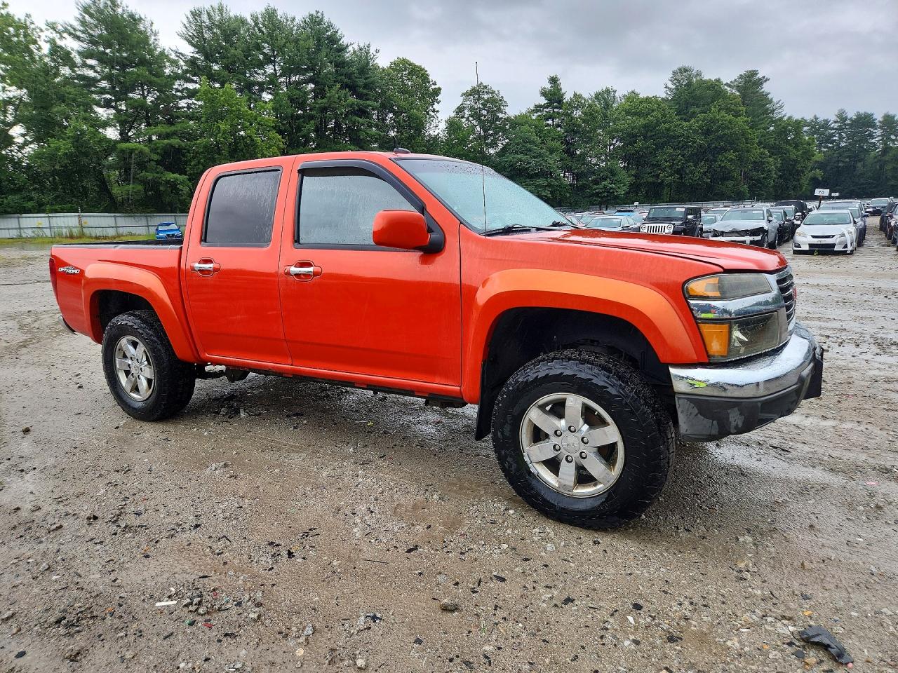 2010 Gmc Canyon Sle Оранжевый vin: 1GTJTCDE9A8112608